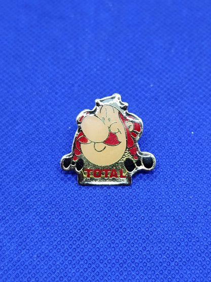 Pin’s Obélix Total Astérix Goscinny Uderzo publicitaire 1992 vintage0