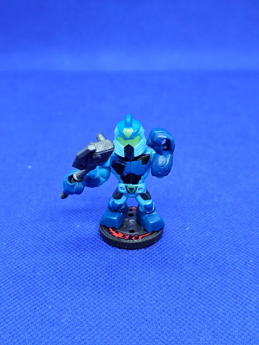 Akedo Hyperlock Guerrier Bleu Figurine Moose Toys 5 cm0