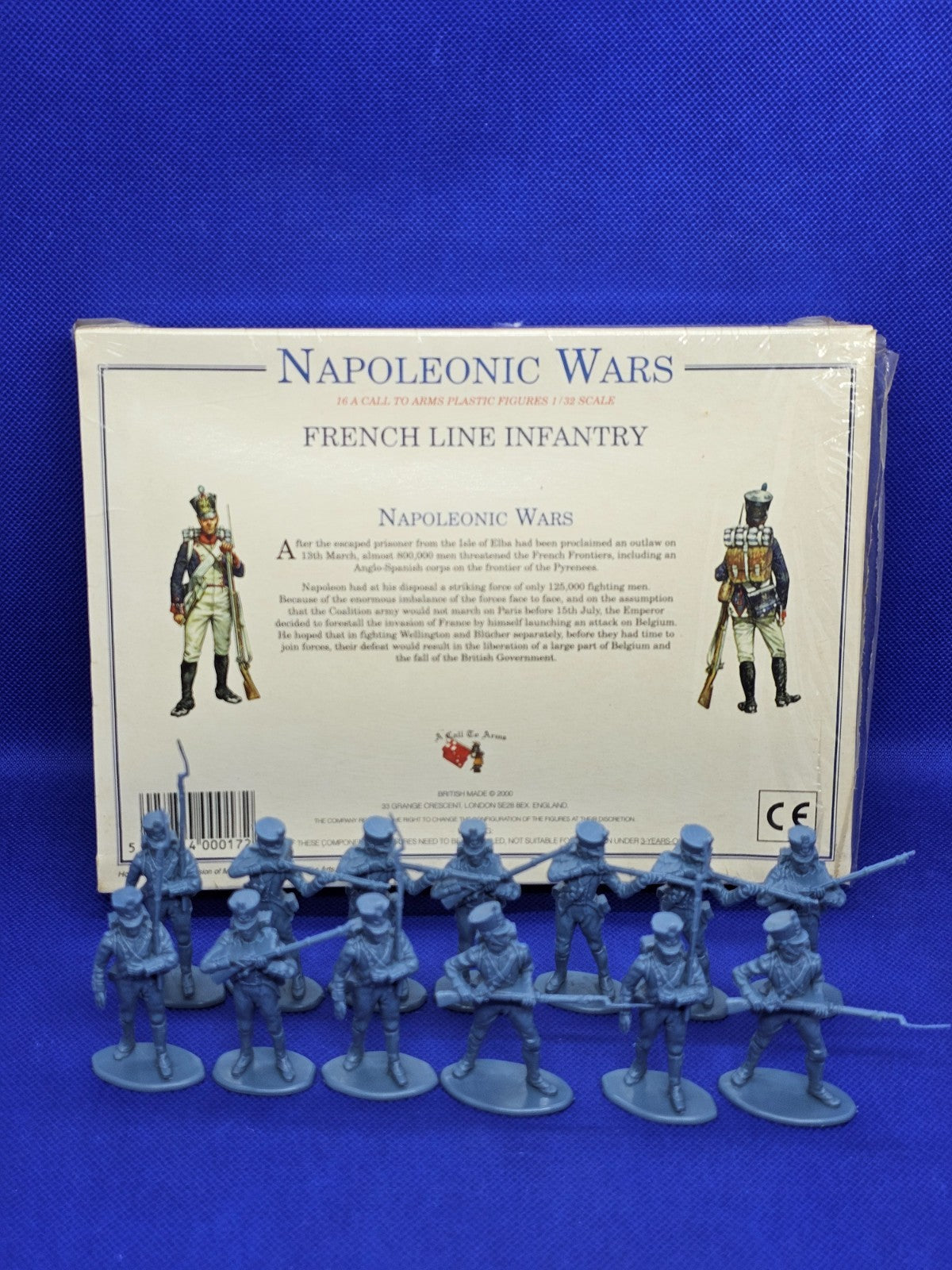 French Line Infantry Waterloo A Call to Arms Series 17 132 2000 13 figurines3