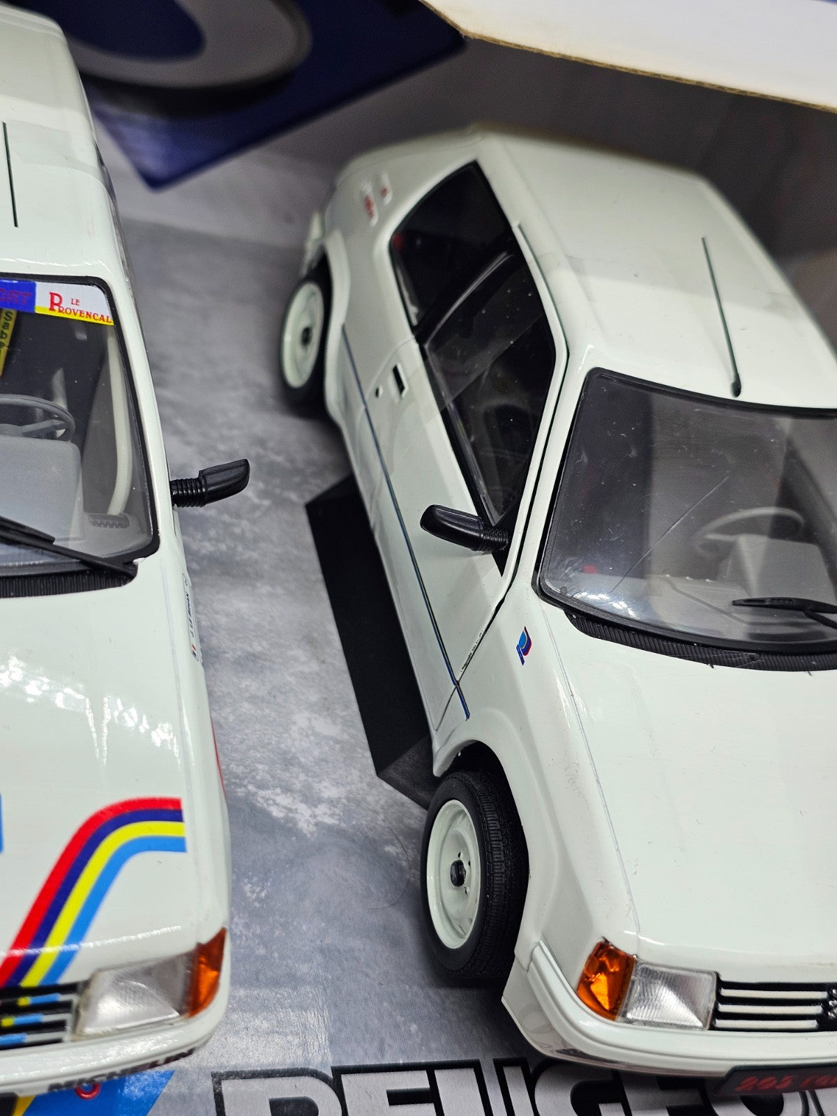Coffret Peugeot 205 Rallye Édition Limitée 2005 Solido 118 Pack 2 Voitures4