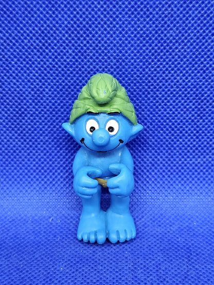 Schtroumpf Sauvage Jungle Smurf 40264 Schleich Peyo 2000 figurine seule0