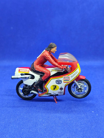 Barry Sheene Suzuki KR1 Matchbox SuperKings 1980 Moto De Course N°71