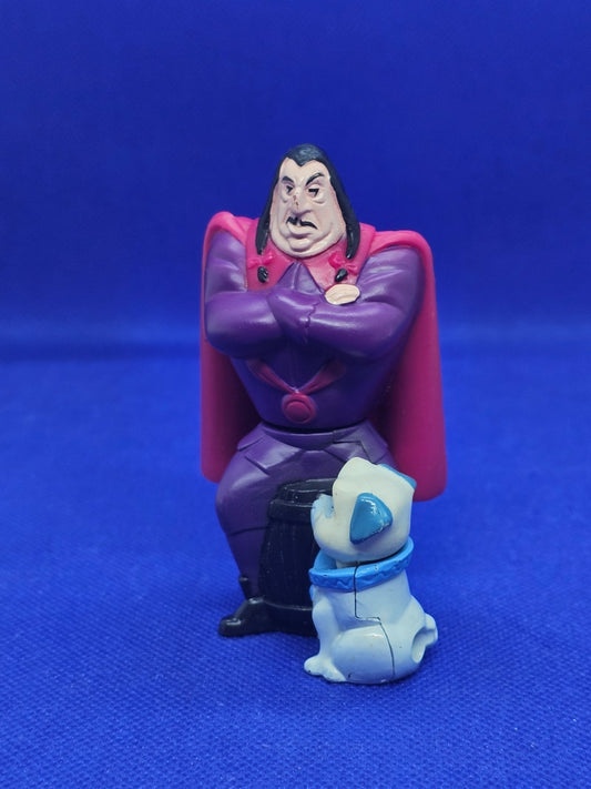 Gouverneur Ratcliffe avec Percy, Pocahontas, Disney, 1995, 9 cm0