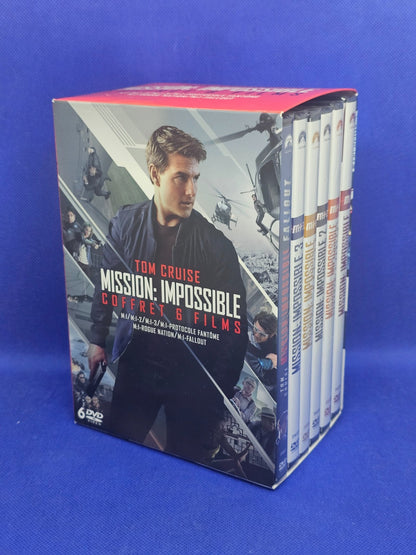 Mission Impossible Coffret 6 Films DVD Tom Cruise Paramount 2018 Sous Blister0