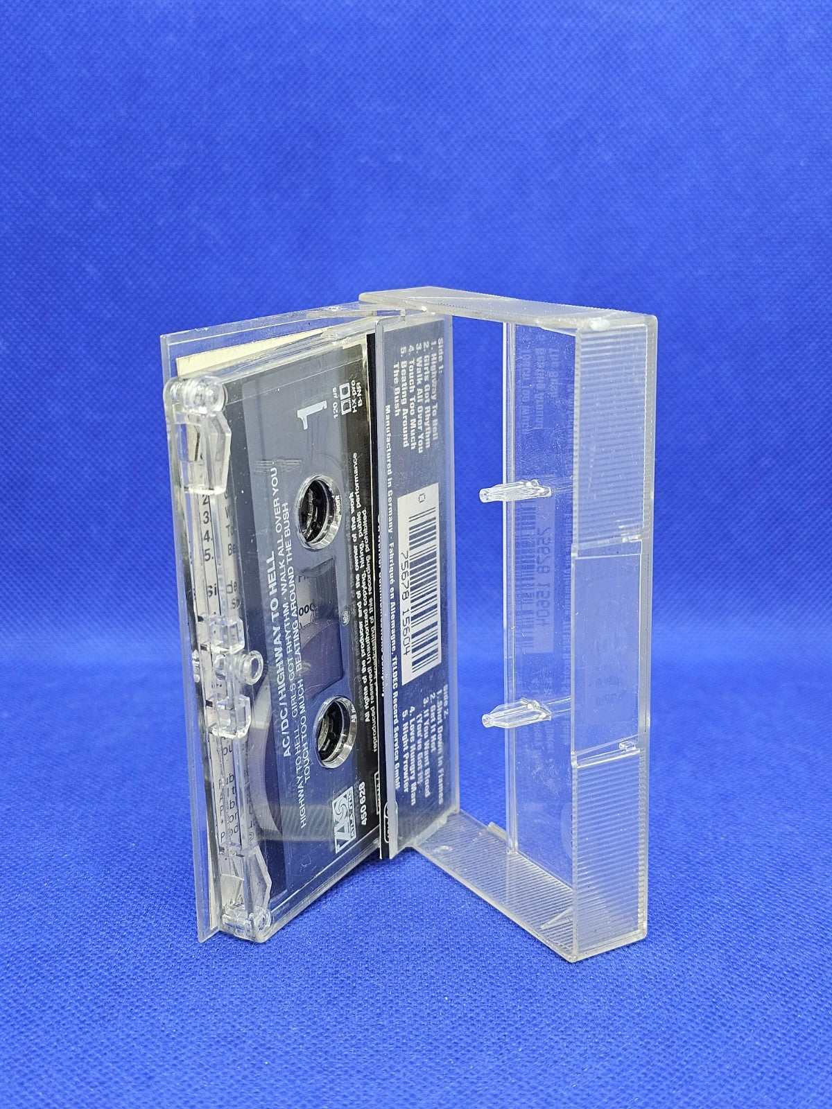 ACDC Highway to Hell Cassette audio musicale Atlantic 1979 Hard Rock2