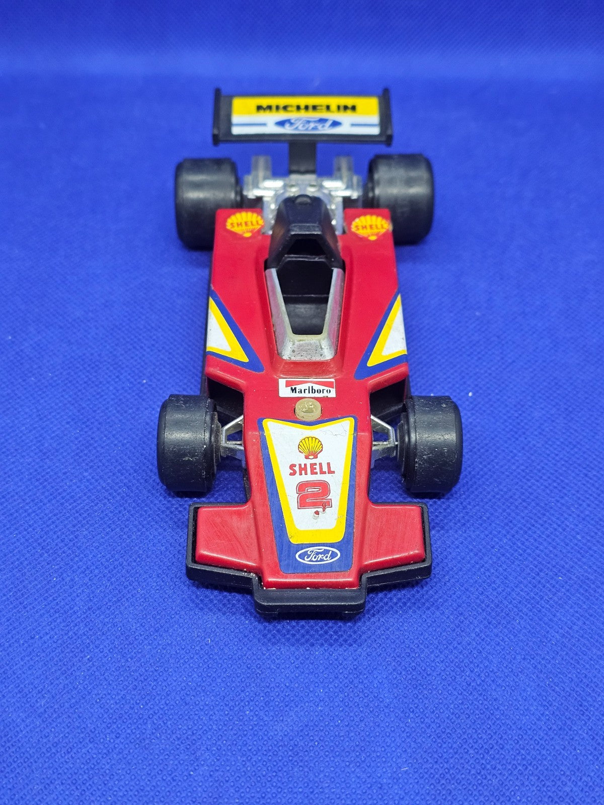 Voiture Formule 1 Gozan Mod. 75 Ford Shell Michelin Made in Spain Vintage3