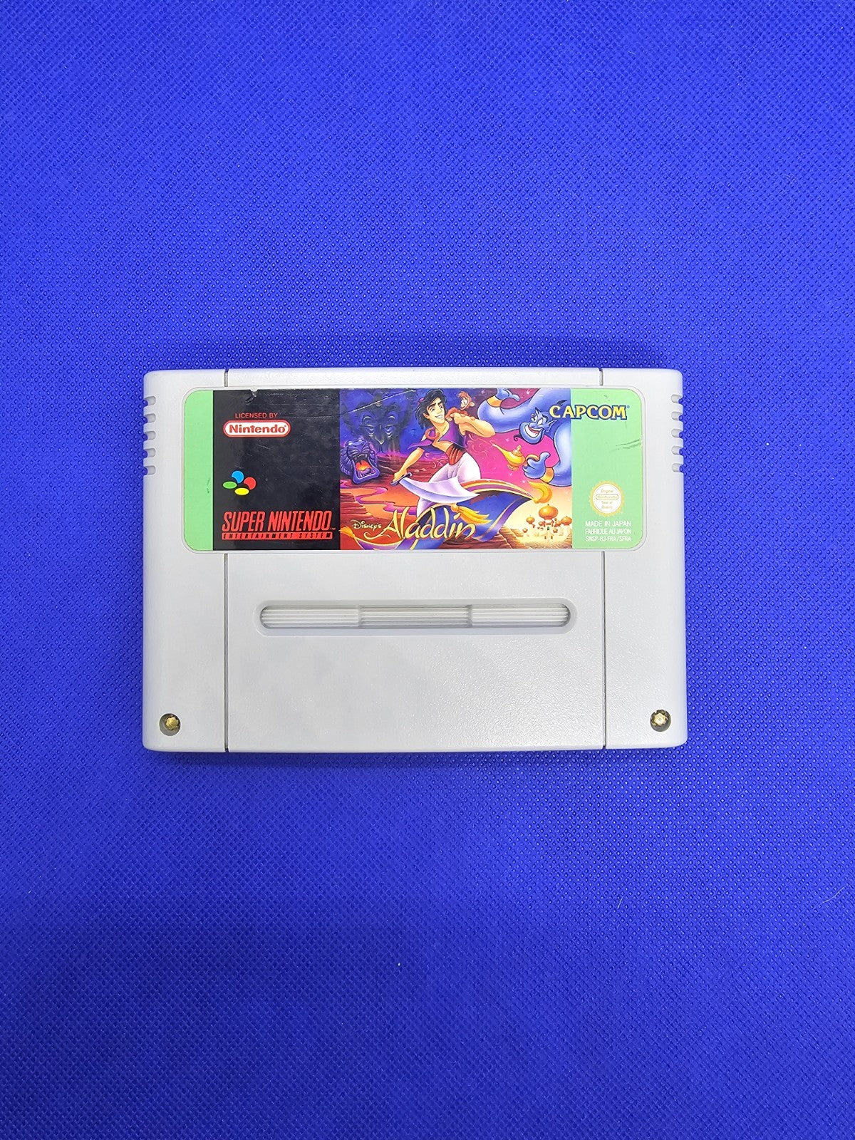 Disney Aladdin Super Nintendo SNES PAL France Capcom 1993 Cartouche Seule0