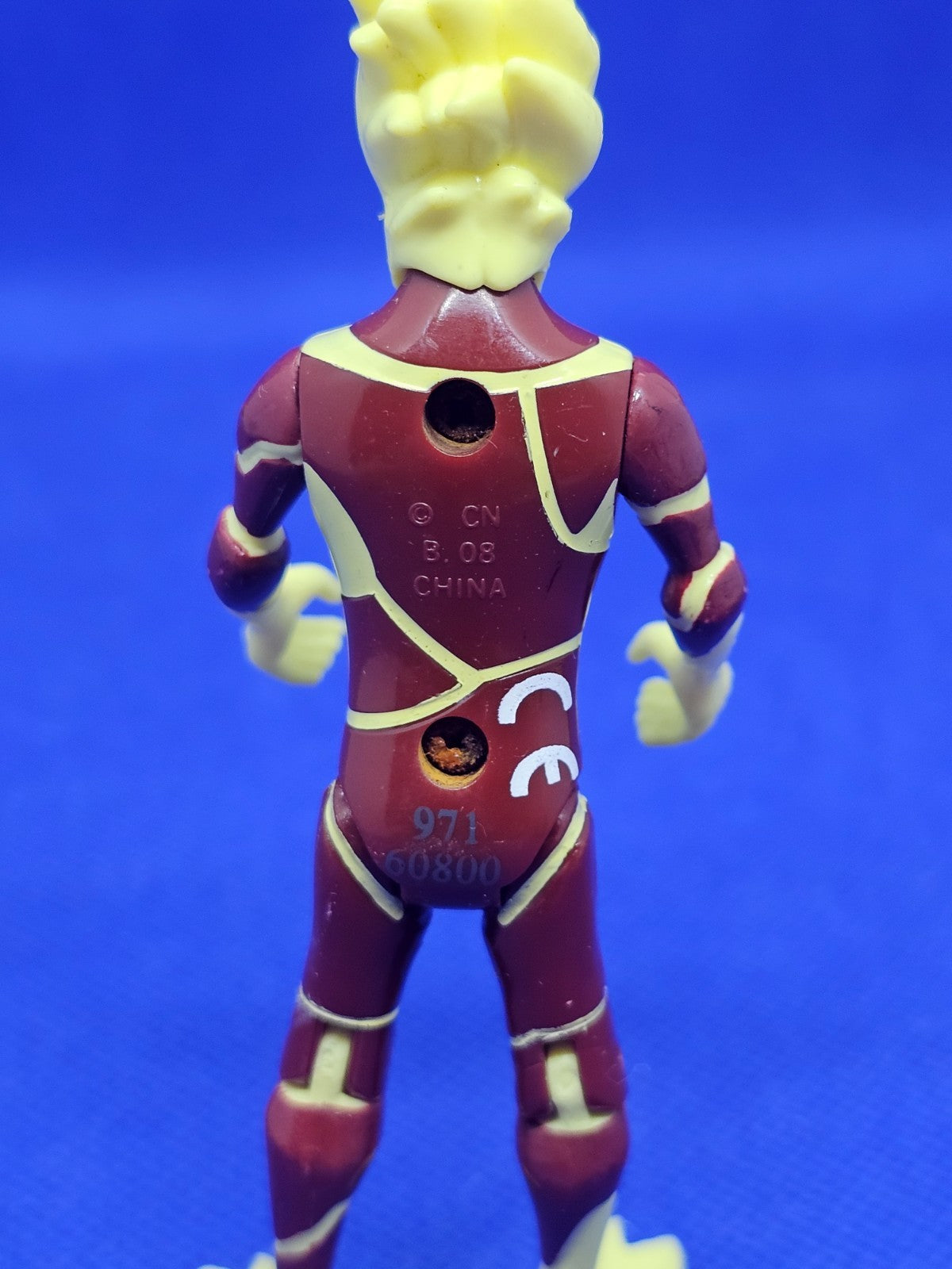 Heatblast Ben 10 Alien Force Cartoon Network Bandai 2008 figurine 10 cm2
