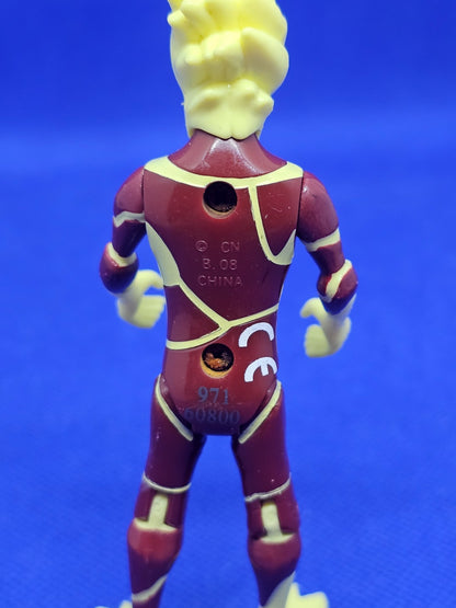 Heatblast Ben 10 Alien Force Cartoon Network Bandai 2008 figurine 10 cm2