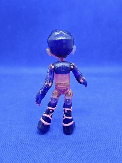 Glitch Ben Ben 10 Playmates 2018 Figurine Violette Translucide1