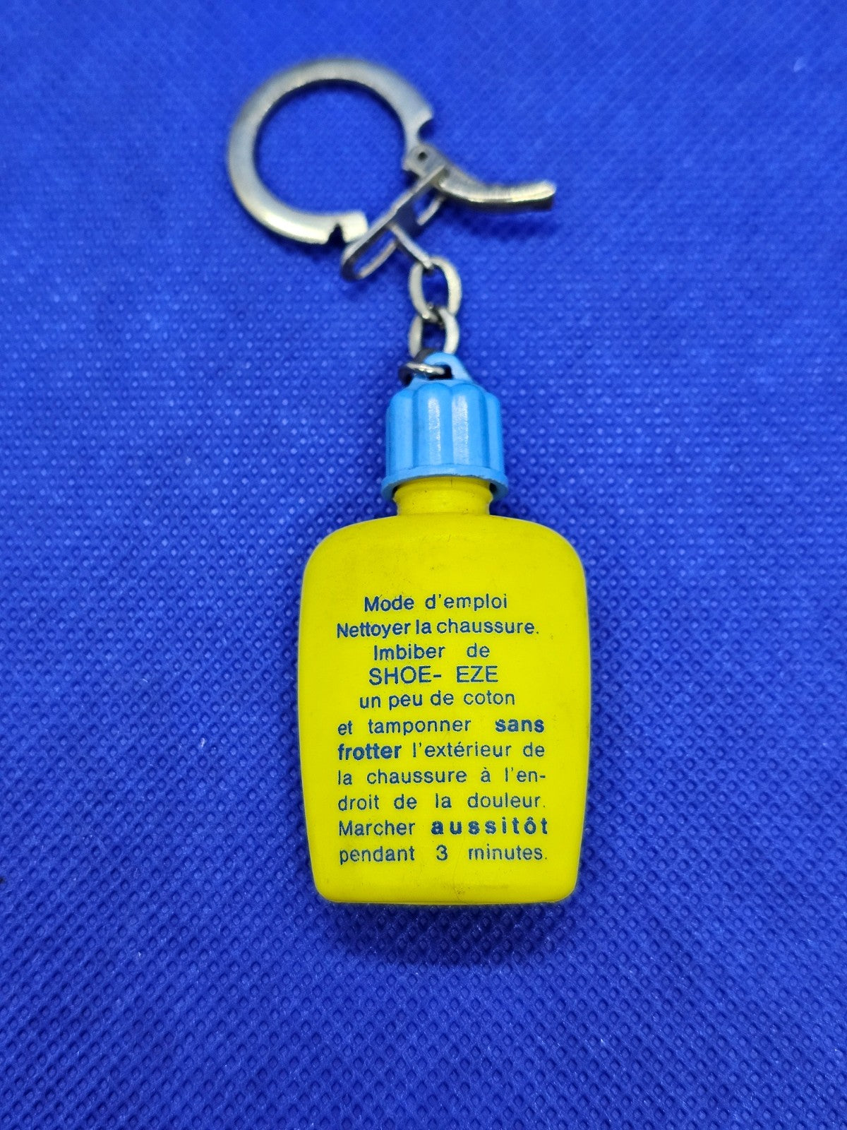 Porte-clés Publicitaire Vintage Shoe-eze Mini Flacon Conformateur Liquide – Anné1