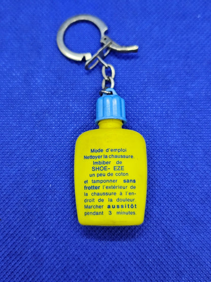 Porte-clés Publicitaire Vintage Shoe-eze Mini Flacon Conformateur Liquide – Anné1