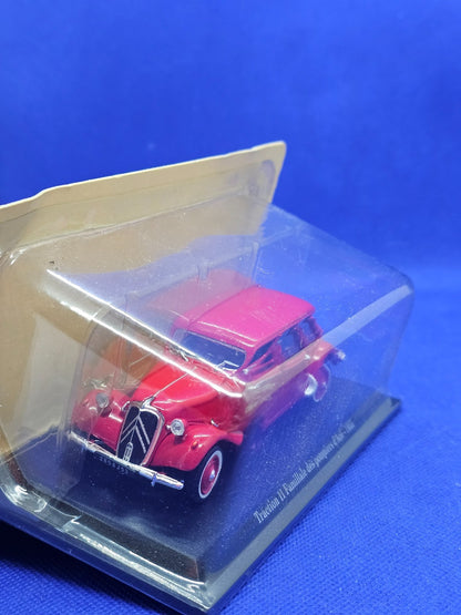 Citroën Traction 11 Familiale Pompiers Azé 1955 Atlas 143 Miniature Voiture Coll4