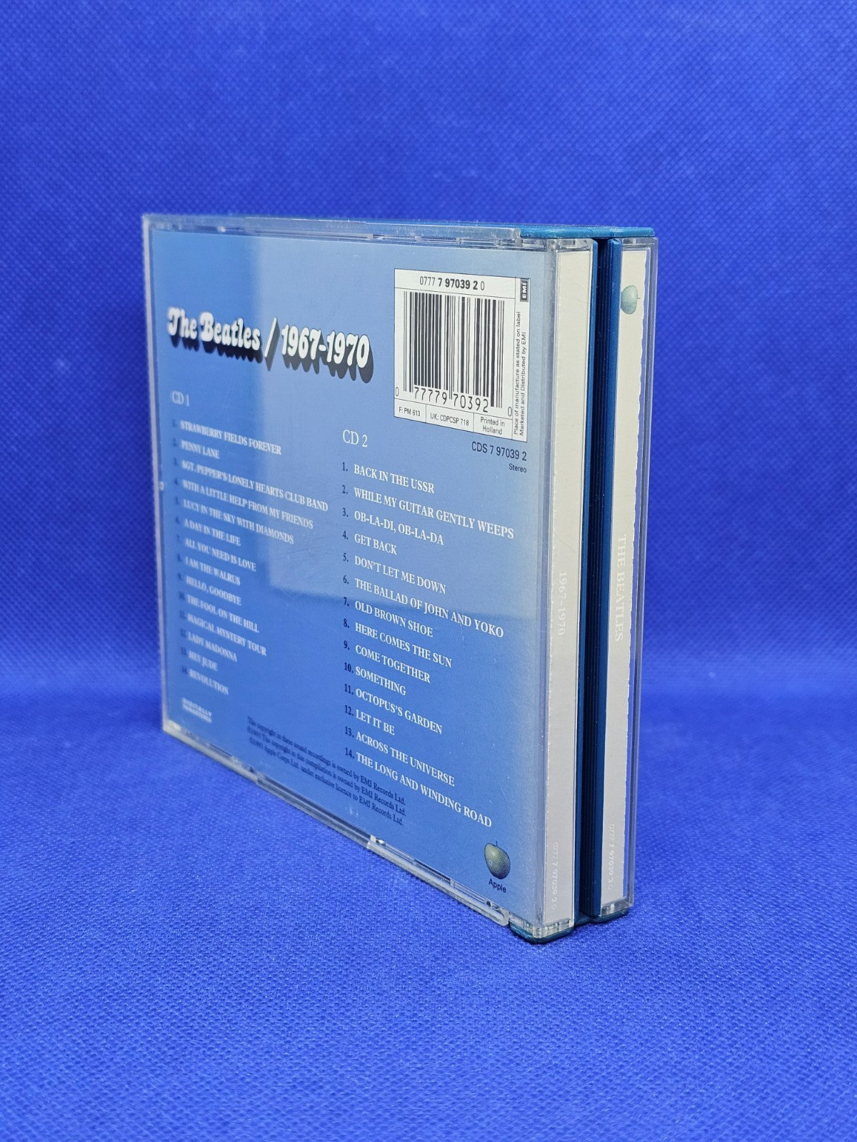 The Beatles 1967 1970 Double CD musical Best Of Apple EMI Compilation1
