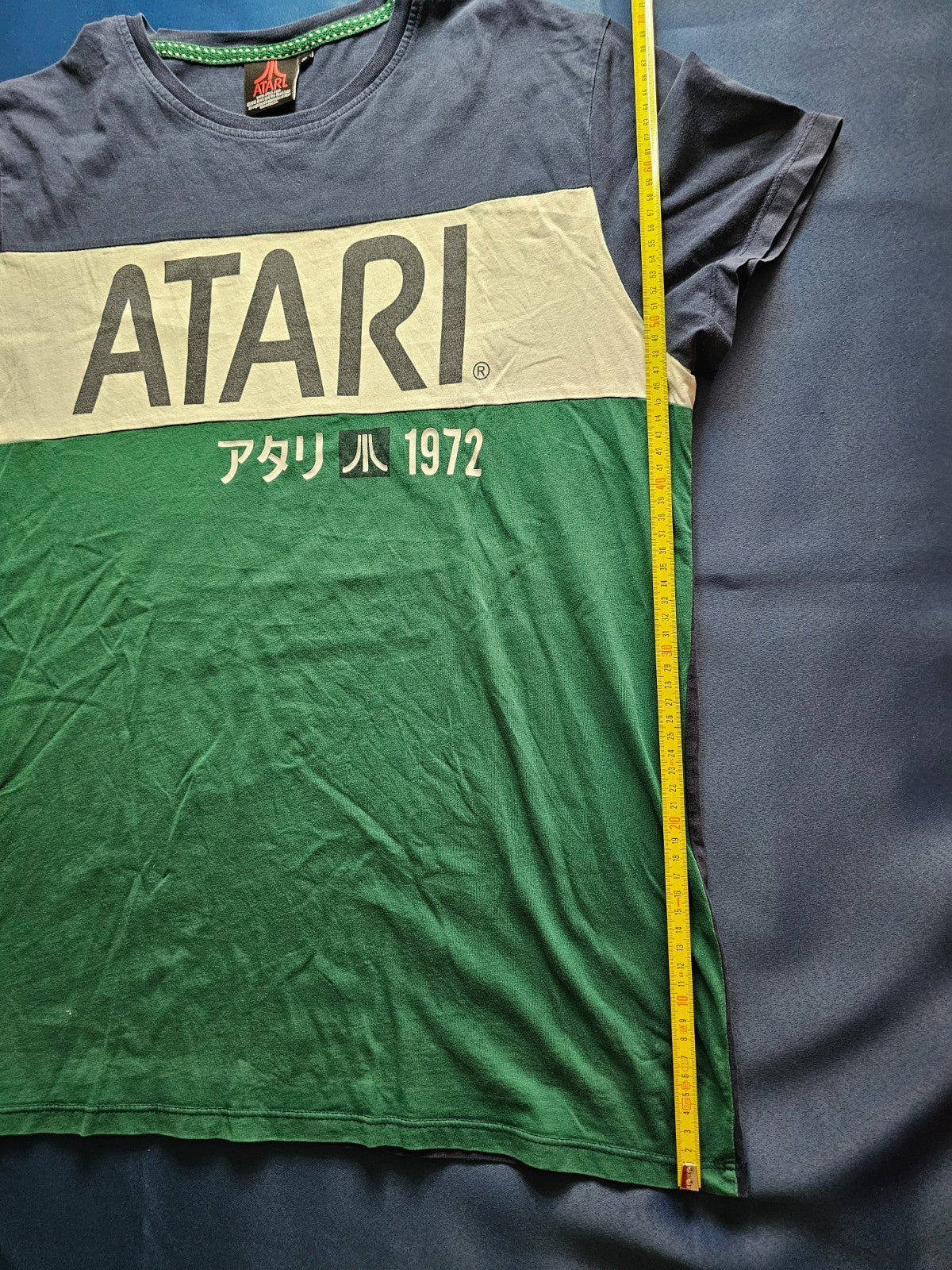 T-shirt Atari 1972 Difuzed Licence Officielle 2019 Taille XL Bleu Vert3