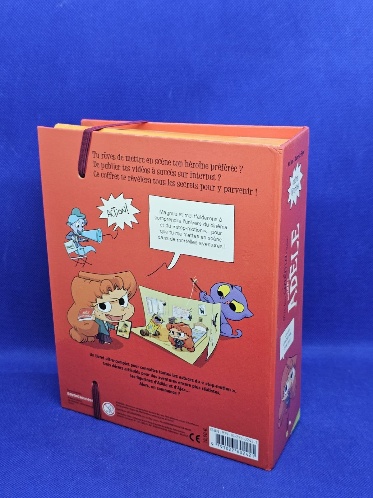 Fais ton cinéma avec Mortelle Adèle Coffret Figurines Adèle Ajax Bayard Jeunesse1