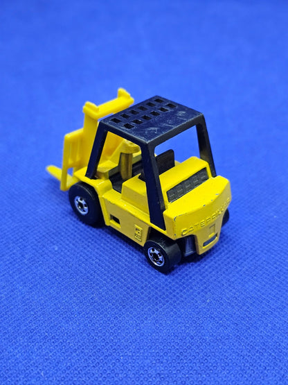 Hot Wheels Caterpillar Forklift Chariot Élévateur Mattel Malaysia 1979 6 cm2