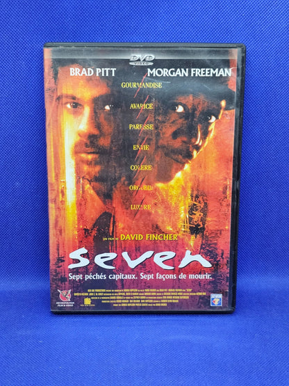 Seven Se7en DVD David Fincher Brad Pitt Morgan Freeman Metropolitan 19950