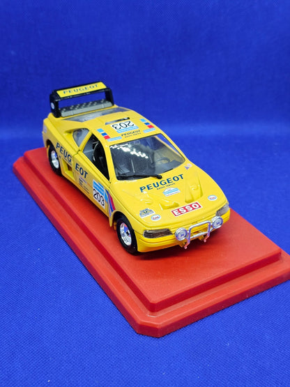 Peugeot 405 Turbo 16 Raid 203 Bburago 124 Made in Italy Avec Boîte8