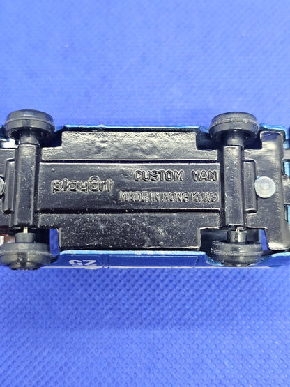 Playart Custom Van Police Tactical Force 25 Chevrolet G20 164 Hong Kong années 14