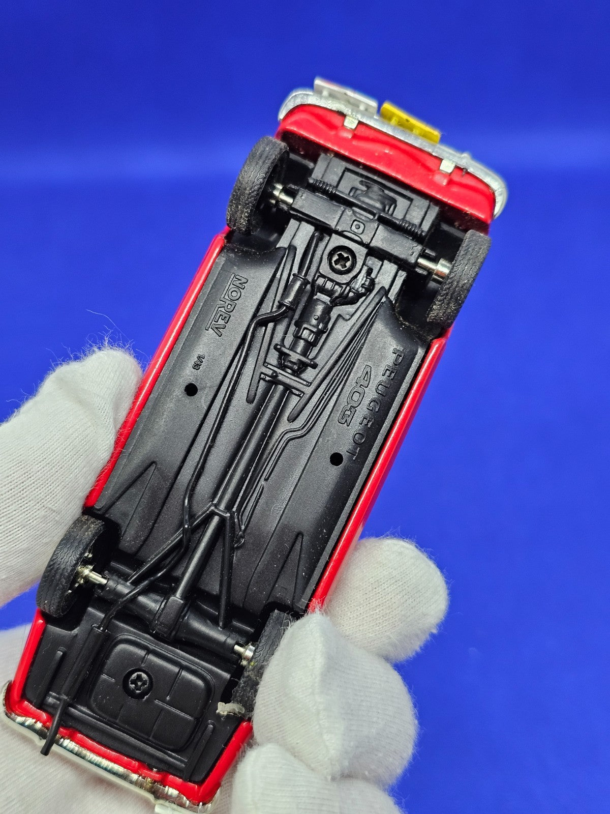 Peugeot 403 Cabriolet Tour de France Le Parisien L'Équipe Norev 1433