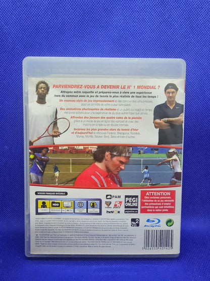Top Spin 3 PS3 PlayStation 3 2K Sports 2008 Tennis Federer Complet2
