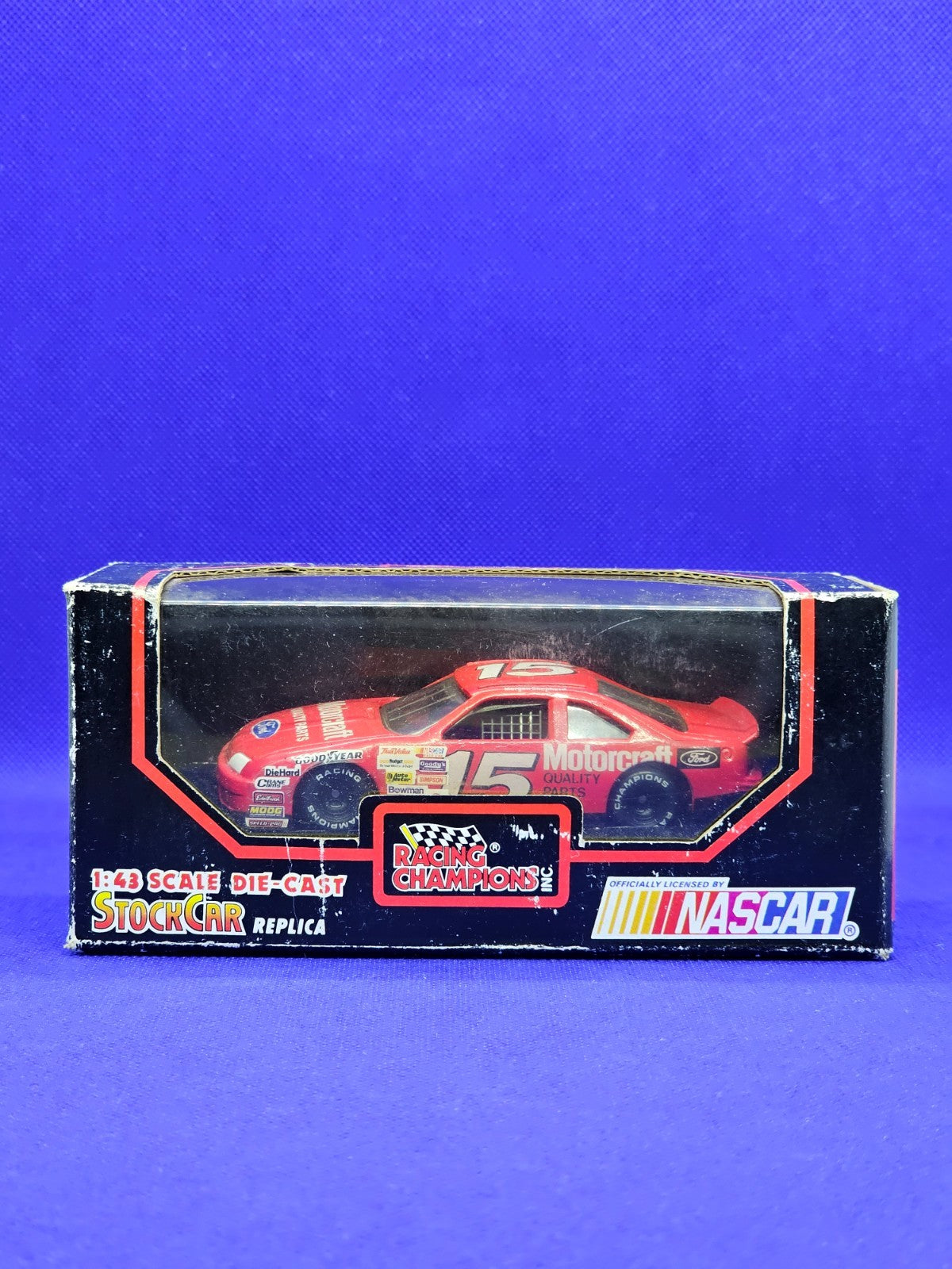 Morgan Shepherd #15 Motorcraft, NASCAR, Racing Champions, 1991, 1430