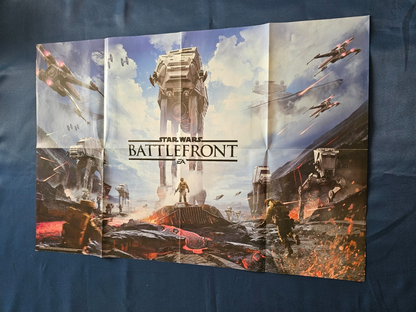 Poster Recto Verso The Witcher 3 Wild Hunt Star Wars Battlefront CD Projekt EA 61