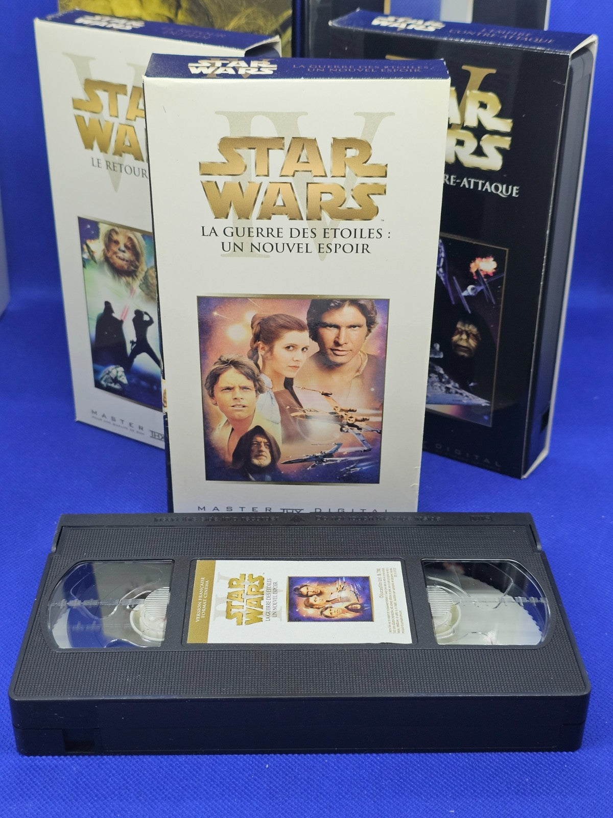 Coffret VHS La Trilogie Star Wars 2000 Master Digital THX 20th Century Fox Versi8