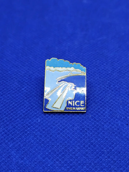 Pins Nice Riviera Airport Aeroport Nice Cote d Azur Vintage Annees 19900