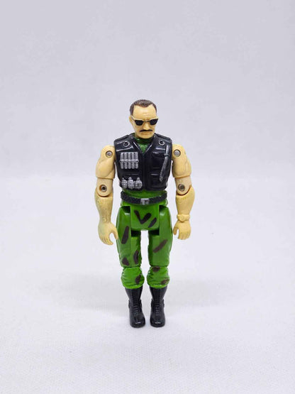 Figurine Kaido Molloch Bikin 1990, Style Gi Joe, 9 cm