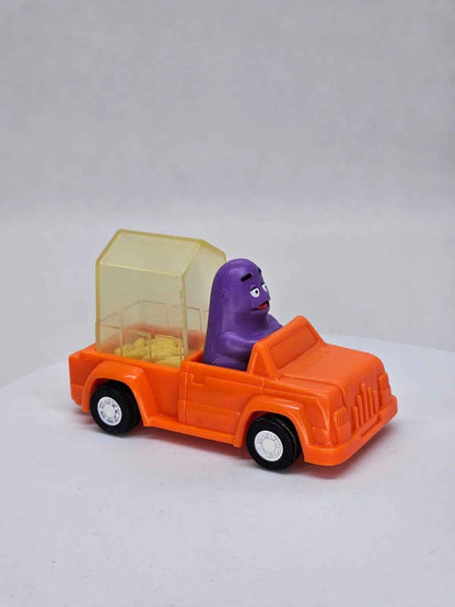 Grimace McFarm Pickup, McDonald's Happy Meal, 1995, 9 cm