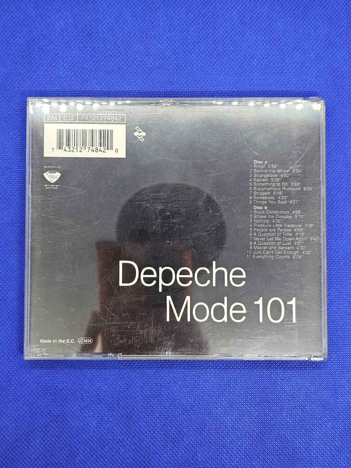 Depeche Mode 101 Double CD Live Mute Vogue 1992