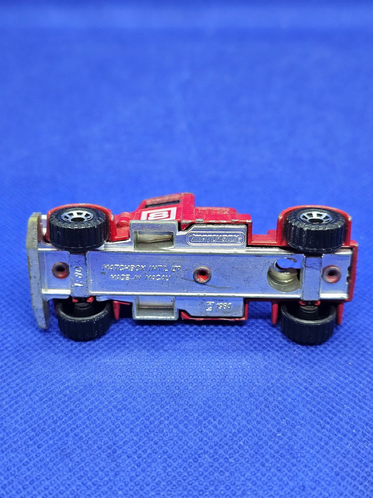 Matchbox Convoy Peterbilt Fire Engine Tractor Unit N°8 1984 Made in Macau 1904