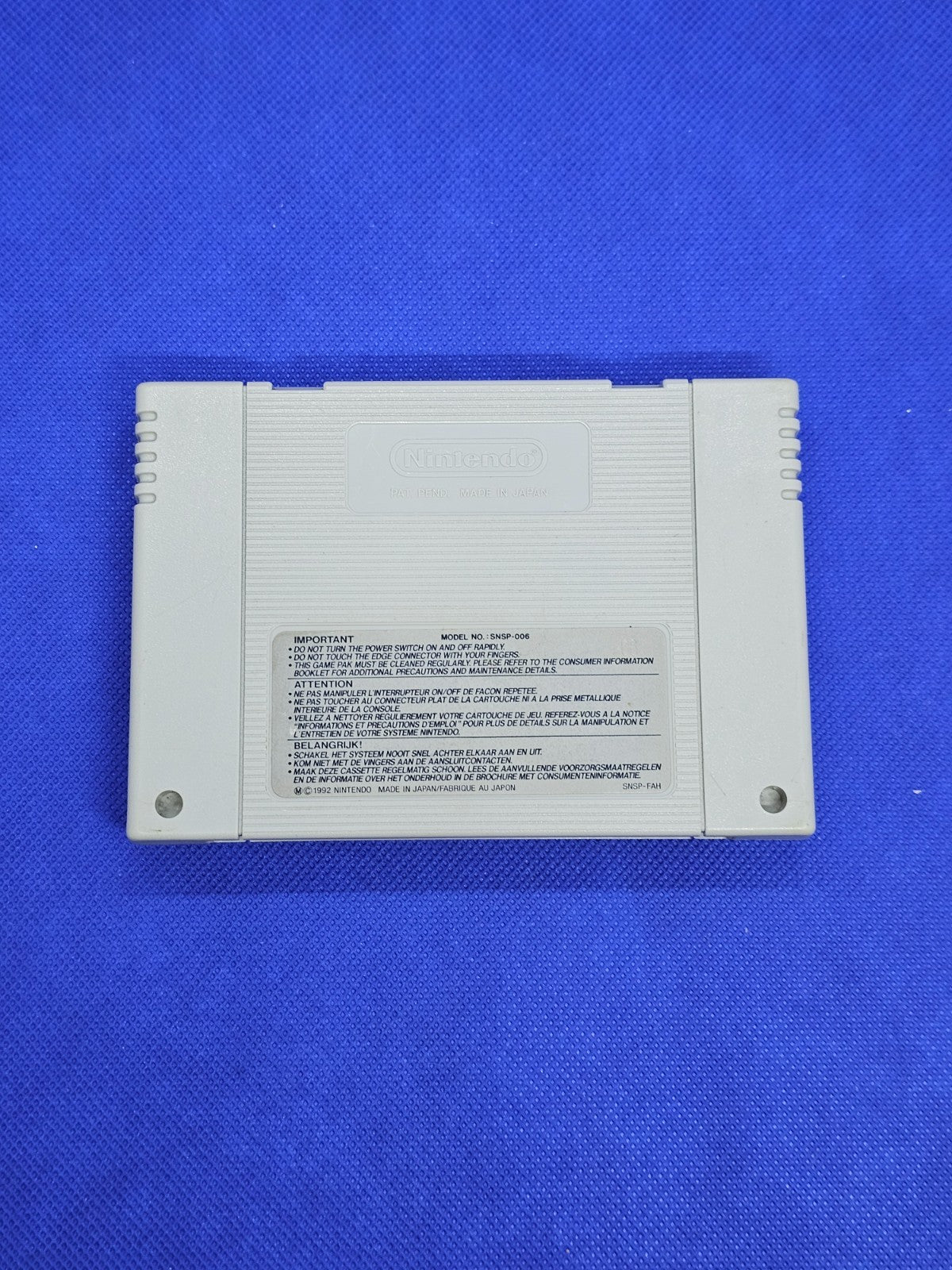 Donkey Kong Country Super Nintendo SNES PAL FAH Nintendo Rare 19941