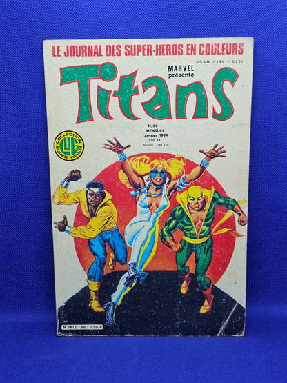 Titans N°60 Janvier 1984 Marvel Lug Comics BD0