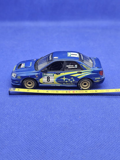Subaru Impreza WRC n°8 Mäkinen Rally New Zealand 2003 IXO 1433