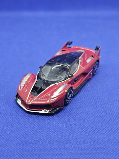 Ferrari FXX K n°10 Bburago Race and Play 143 Rouge 2015 Miniature0