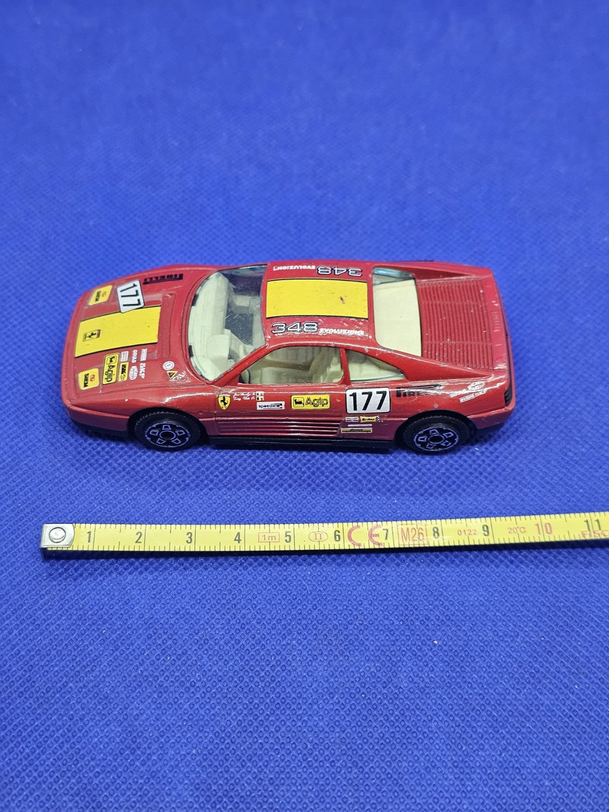 Ferrari 348 TB Evoluzione 177 Bburago 143 Made in Italy Années 904