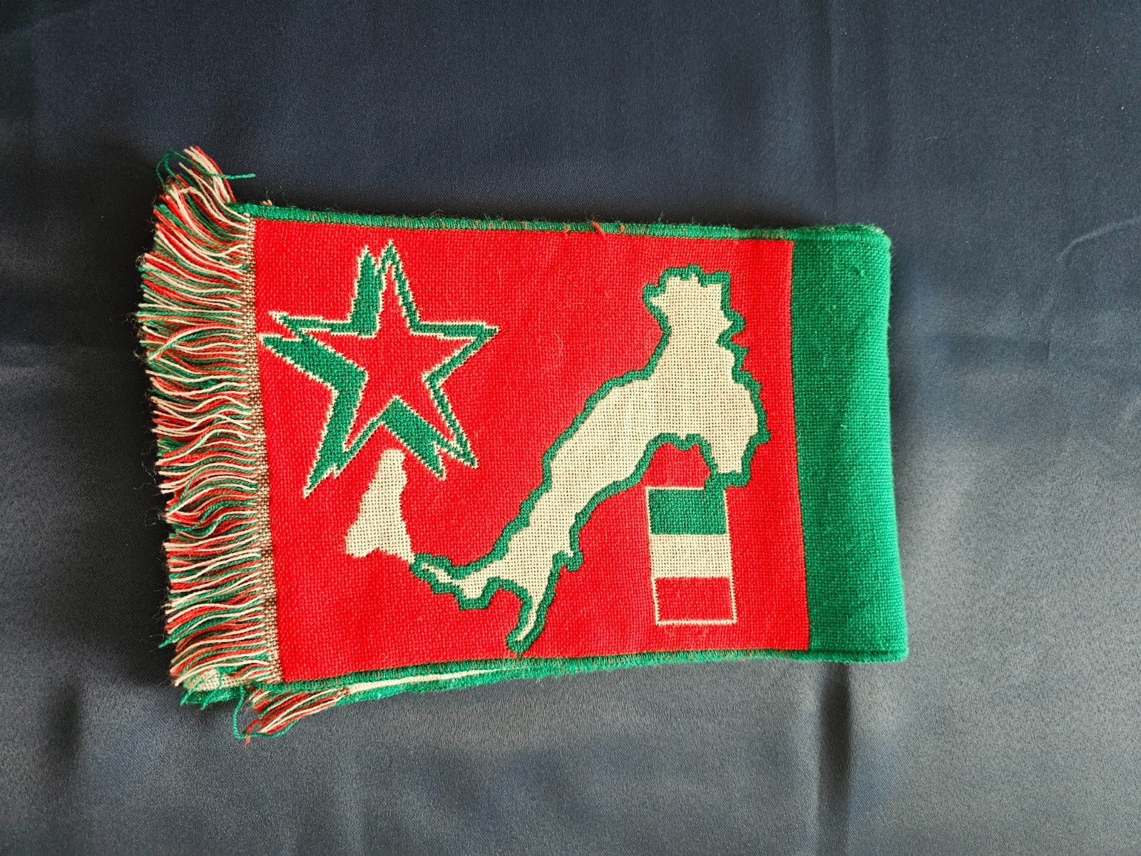 Écharpe Italie 98 Supporter Football Italia Coupe du Monde Vert Blanc Rouge6