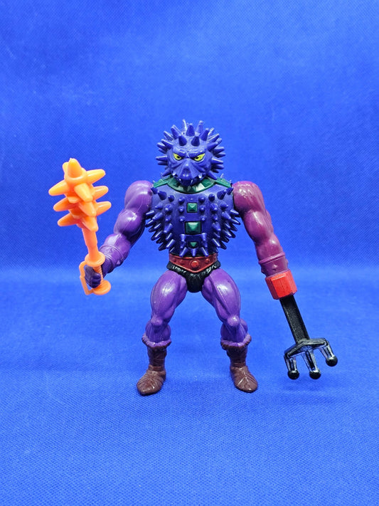 Poitos Spikor MOTU Maîtres de l'Univers Mattel 1984 Full Malaysia avec arme0