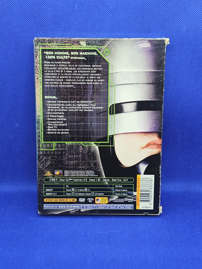 RoboCop La Trilogie, Coffret 3 DVD Zone 2, MGM  20th Century Fox, 2002, Édition 2