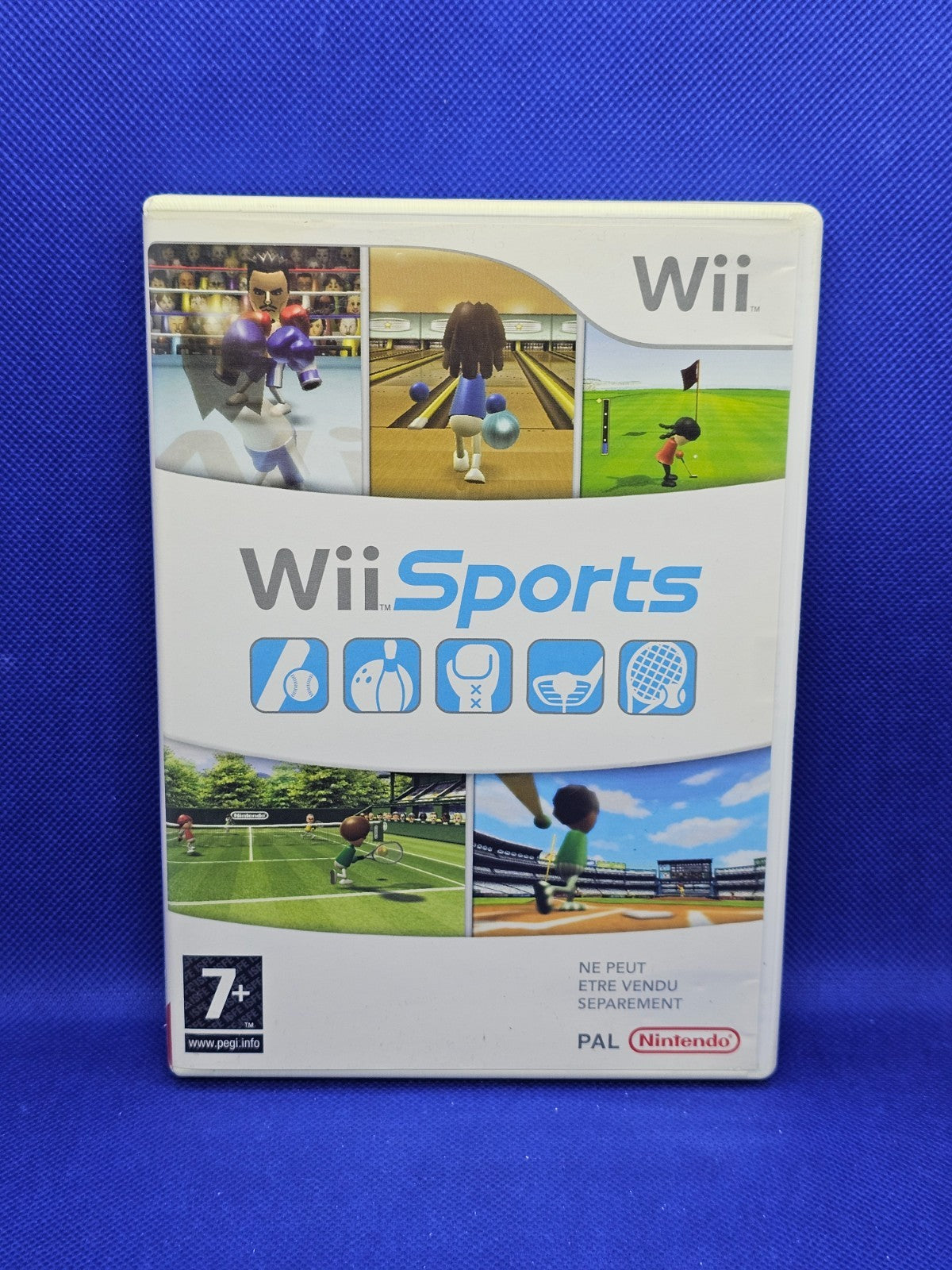 Wii Sports, Nintendo Wii, Nintendo, 2006, PAL FR0