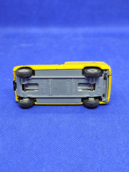 Renault 4 F4 La Poste Solido 143 Made in Portugal Jaune5
