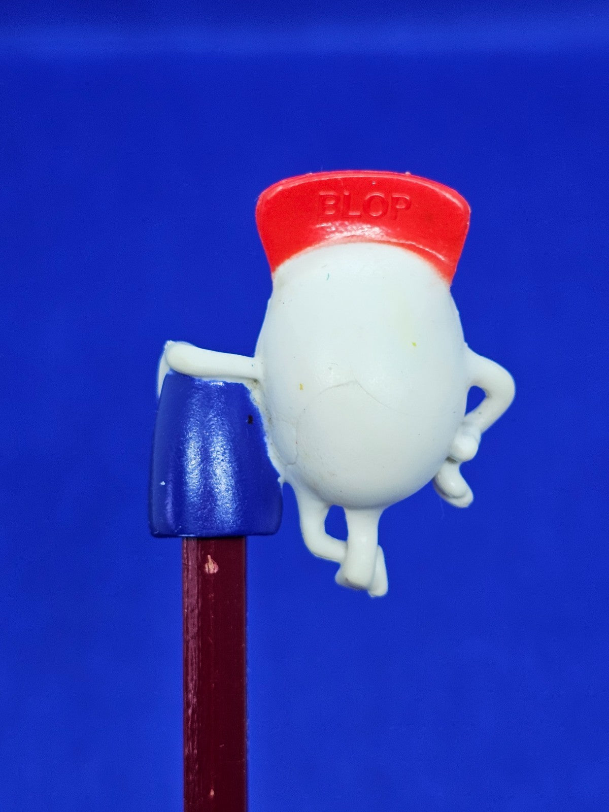 Figurine Blop vintage personnage humoristique années 90 crayon HB déco2