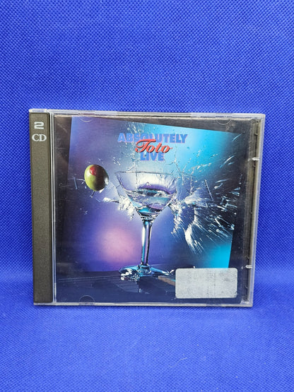 Toto Absolutely Live Double CD audio Columbia Sony Music 1993 Album Live1
