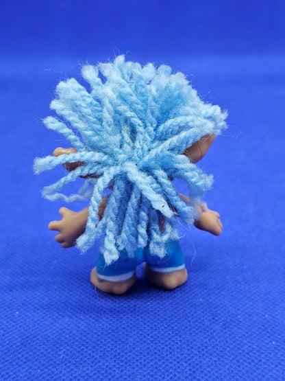Troll Startoys Artcelona Vintage Années 90 Cheveux Bleus Espagne 7 cm1