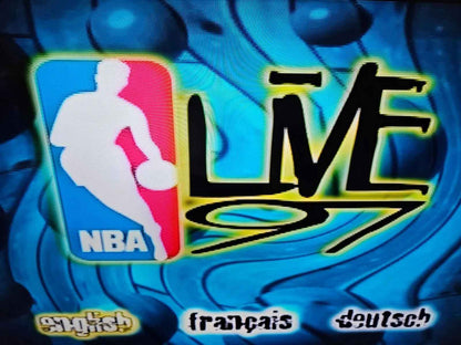 NBA Live 97 - PlayStation 1 - EA Sports - 1996