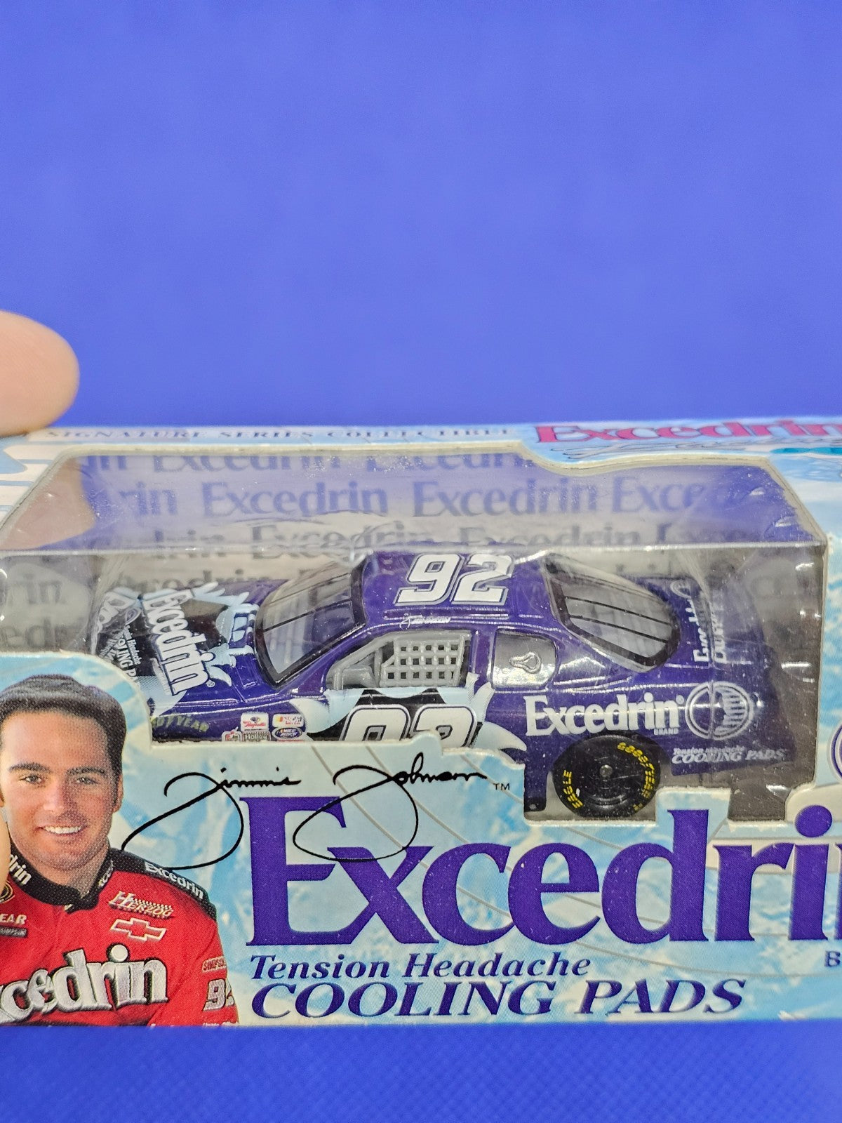 Jimmy Johnson #92 Excedrin Racing, NASCAR, Racing Champions, 2001, 1646