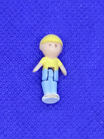 Polly Pocket Wee Willie Stunt Plane Bluebird Toys 1989 figurine vintage0